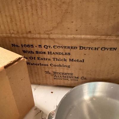 New Vintage Aluminum Cookware Set