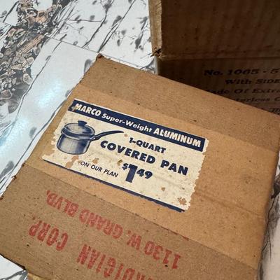 New Vintage Aluminum Cookware Set