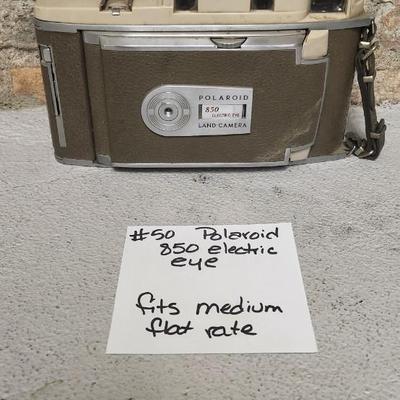 Sale Photo Thumbnail #498: Polaroid 850 Electric Eye Land Camera. Fits medium flat rate box