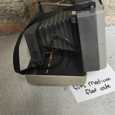 Sale Photo Thumbnail #557: Polaroid 104 with booklet. Fits medium flat rate box