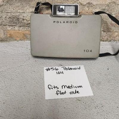 Sale Photo Thumbnail #552: Polaroid 104 with booklet. Fits medium flat rate box