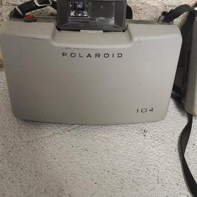 Sale Photo Thumbnail #560: Polaroid pair 104 and 220. Fits medium flat rate box