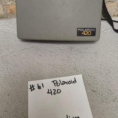 Sale Photo Thumbnail #594: Polaroid 420 with booklet. Fit medium flat rate box