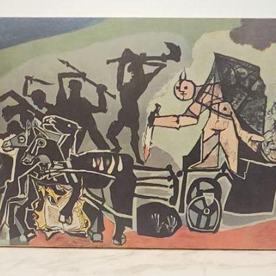 Vintage Picasso print reproduction
