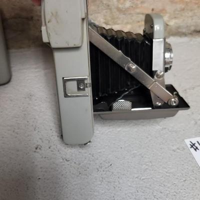 Sale Photo Thumbnail #611: Polaroid cameras. Three -J33 Model 80 and 103. Fits large flat rate box...medium is too snug to feel comfortable shipping them.