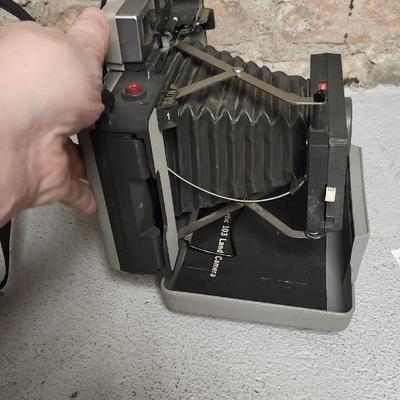 Sale Photo Thumbnail #616: Polaroid cameras. Three -J33 Model 80 and 103. Fits large flat rate box...medium is too snug to feel comfortable shipping them.