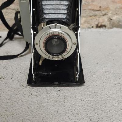 Sale Photo Thumbnail #625: Kodak Tourist II. Fits medium flat rate box