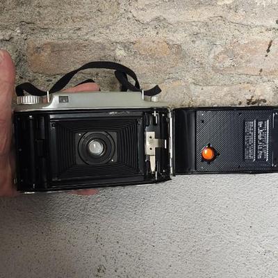 Sale Photo Thumbnail #629: Kodak Tourist II. Fits medium flat rate box