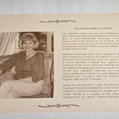 Sale Photo Thumbnail #26: Lovely print of home from Loiusiana Gulf coast area