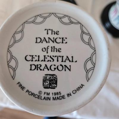 Sale Photo Thumbnail #43: Pair Porcelian Vases.  No chips.