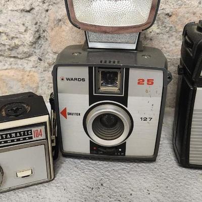 Sale Photo Thumbnail #677: Kodak, wards, sears and Revere. Fits medium flat rate box