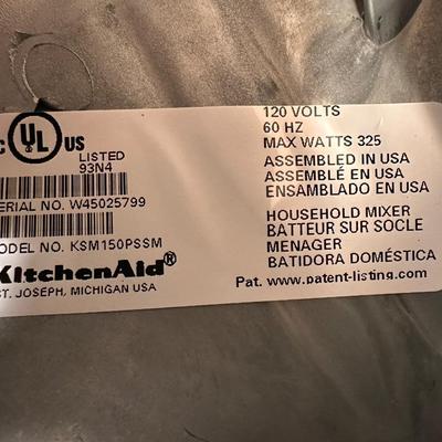 KitchenAid Artisan Series 5-Quart Stand Mixer