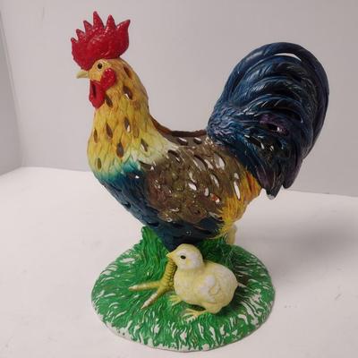 Ceramic PartyLite Tea Lite Chicken and Peep Lantern