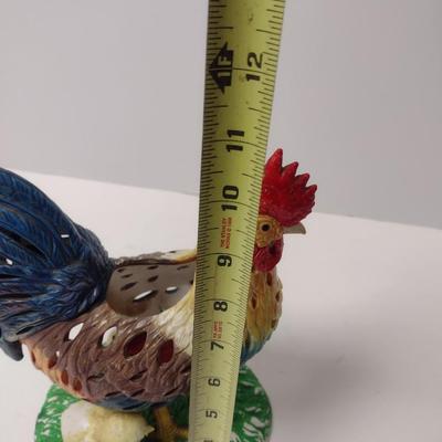 Ceramic PartyLite Tea Lite Chicken and Peep Lantern