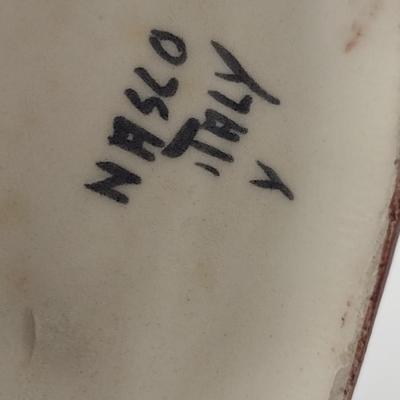 Vintage Ceramic Italian Made Gondola with Love Birds Planter