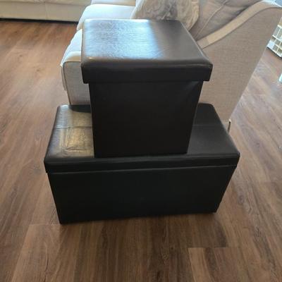 Sale Photo Thumbnail #85: Pr. Storage Ottomans