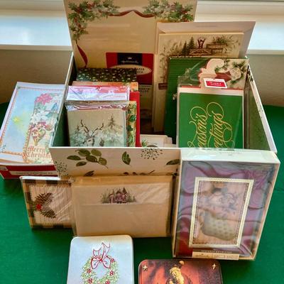 Sale Photo Thumbnail #109: Large lot of Christmas Stationary