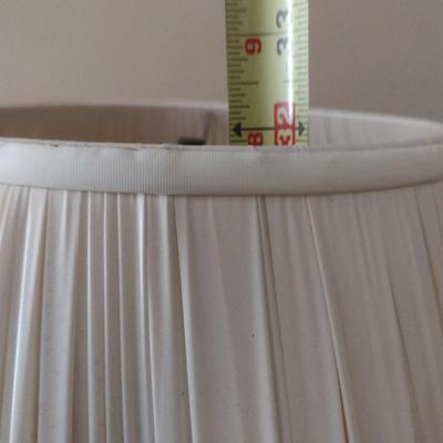 Vintage Porcelain Ewer Post Table Lamp