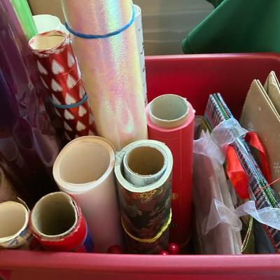 Sale Photo Thumbnail #155: includes paper, bags, tissue, boxes