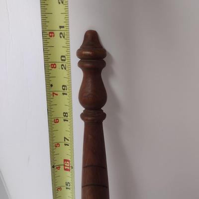 Pair of Vintage Solid Wood Wall Decor Plate Holder is Three Mountaineers Asheville, NC