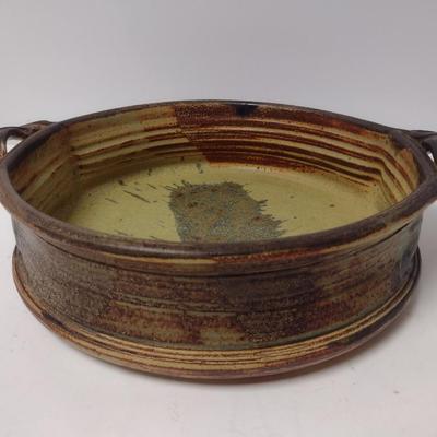 Studio Art Pottery Centerpiece Bowl Signed by Artist