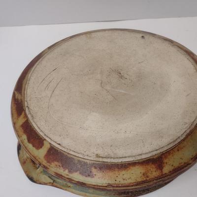 Studio Art Pottery Centerpiece Bowl Signed by Artist