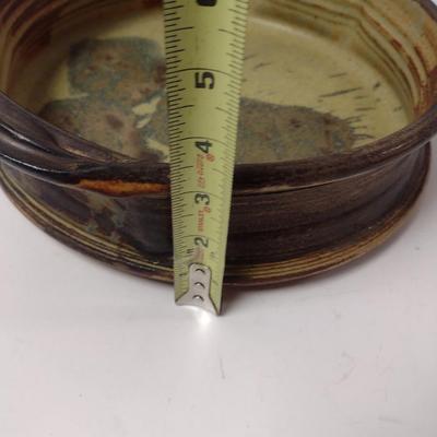 Studio Art Pottery Centerpiece Bowl Signed by Artist