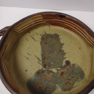 Studio Art Pottery Centerpiece Bowl Signed by Artist