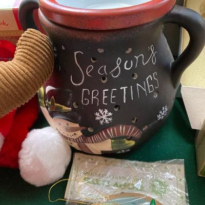 Sale Photo Thumbnail #171: Stocking, Beanie Baby, Ornaments, Jar w/light
