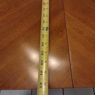 Vintage Dining Room Table with Two Inserts and Protective Pad