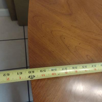 Vintage Dining Room Table with Two Inserts and Protective Pad