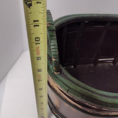 Painted Yarn or Magazine Basket