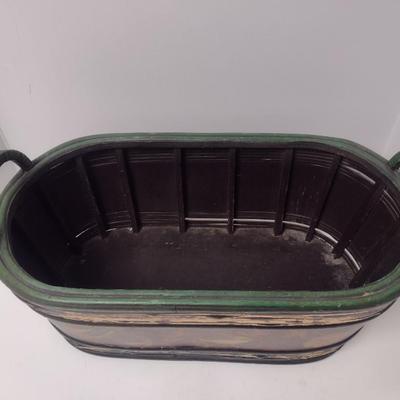 Painted Yarn or Magazine Basket