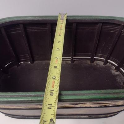 Painted Yarn or Magazine Basket