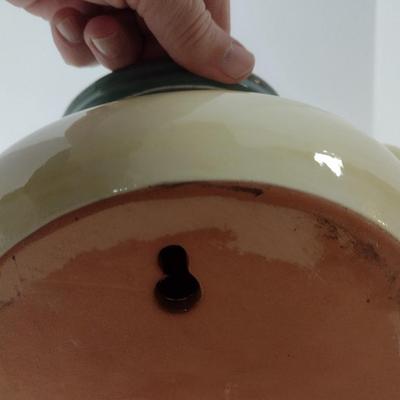 Italian Hand Painted Ceramic Pot Wall Pocket