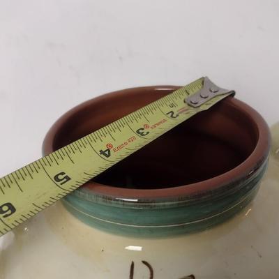 Italian Hand Painted Ceramic Pot Wall Pocket