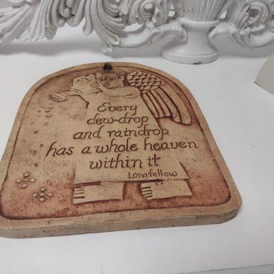 Set of Three Patio Porch Wall Decor Items