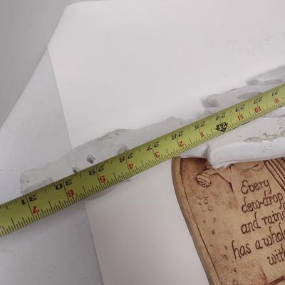 Set of Three Patio Porch Wall Decor Items