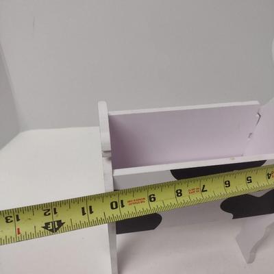 Pressed Wood Cow Planter