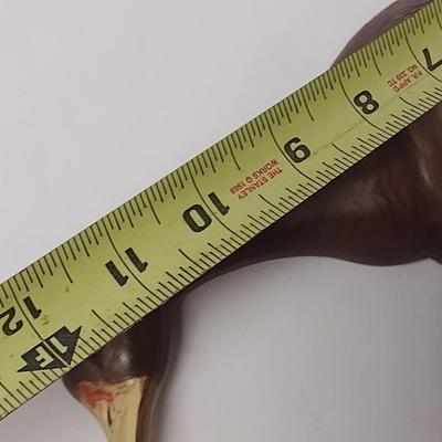 Vintage Atlantic Mold Painted Ceramic Duck in Flight Wall Decor