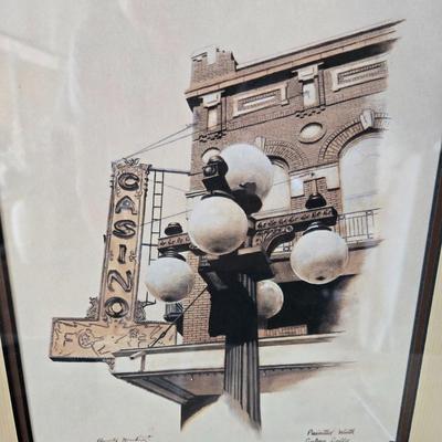 Sale Photo Thumbnail #217: Signed print by Tampa artist Arnold Martinez