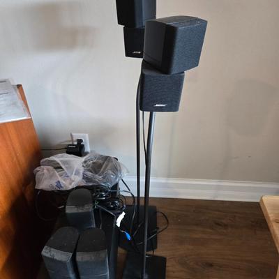 Sale Photo Thumbnail #225: Speakers, Stands, superwoofer, cords, books and set up manuals