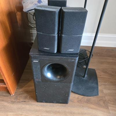 Sale Photo Thumbnail #227: Speakers, Stands, superwoofer, cords, books and set up manuals