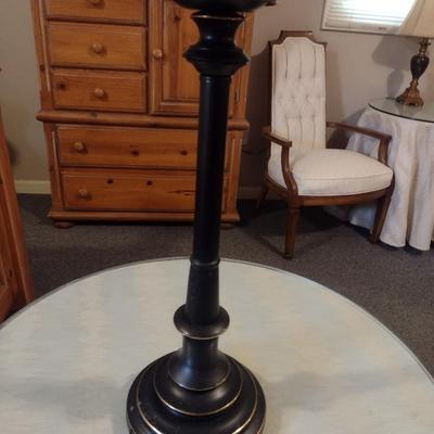 Metal Antique Bronze Finish Stiffel Lamp with Shade