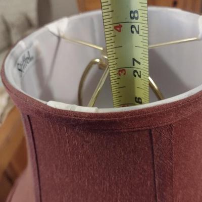 Metal Antique Bronze Finish Stiffel Lamp with Shade