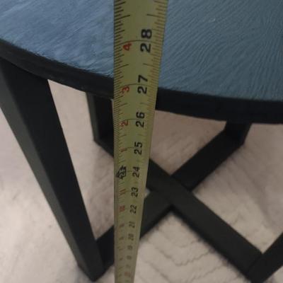 Pair of Hand Constructed Accent Tables