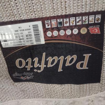 Turkish Palafito Round Area Rug 5'-3" Diameter