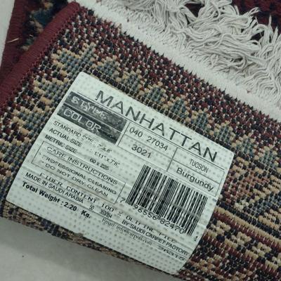 Manhattan Olefine Pill Area Rug Runner 2' x 8' Choice B