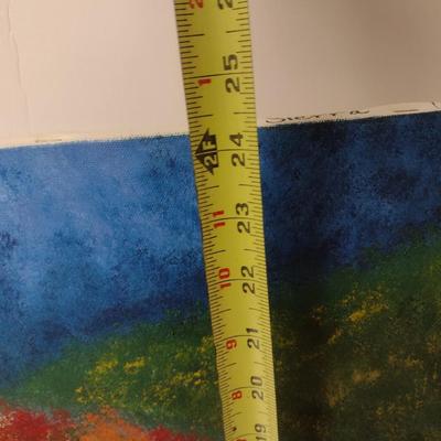 Original Art on Canvas Sierra Color Burst by Evelyn O. King