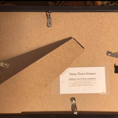 ✨ Nancy Moore Simpson – Pair of Original Abstract Floral Watercolors (9x11 Each)